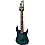 Used Ibanez Used Ibanez RG7421 RG Series Blue Solid Body Electric Guitar Blue