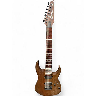 Ibanez Used Ibanez RG7421 RG Series Flat Walnut  Solid Body Electric Guitar