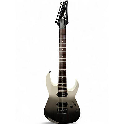 Used Ibanez RG7421 RG Series Metallic Gray Solid Body Electric Guitar