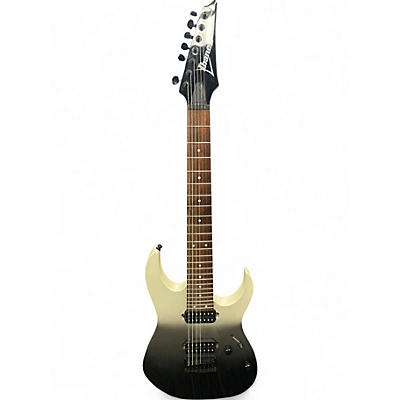 Used Ibanez RG7421 RG Series Pearl Black Fade Metallic Solid Body Electric Guitar