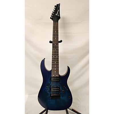 Ibanez Used Ibanez RG7421PB Blue Sapphire Solid Body Electric Guitar