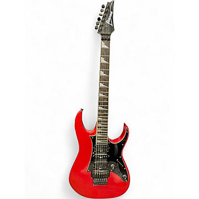 Used Ibanez RG750 Candy Apple Red Solid Body Electric Guitar