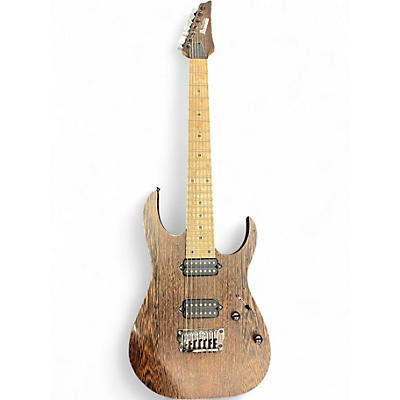 Used Ibanez RG752LWFX Hazelnut Solid Body Electric Guitar