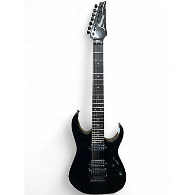 Used Ibanez RG7620 7 String Black Solid Body Electric Guitar