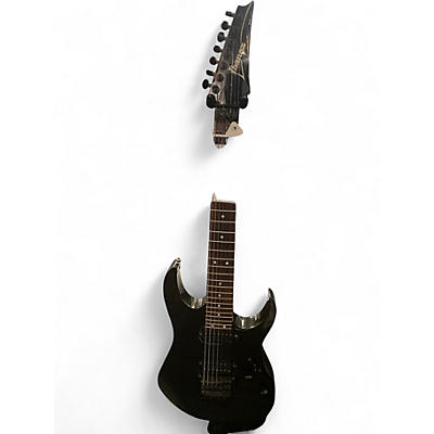 Used Ibanez RG7620 7 String Black Solid Body Electric Guitar