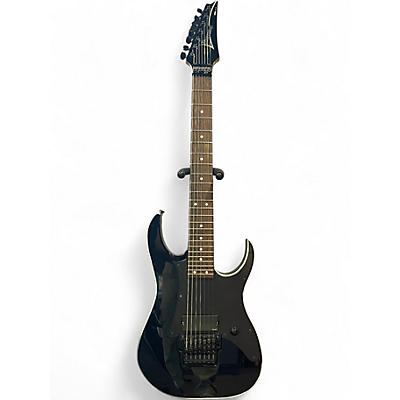Used Ibanez RG7620 7 String Black Solid Body Electric Guitar