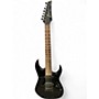 Used Ibanez RG7621 BLACK Solid Body Electric Guitar BLACK