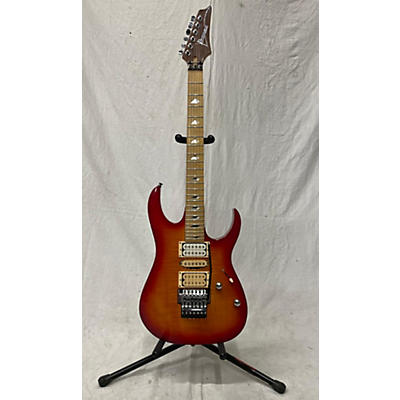 Ibanez Used Ibanez RG770FM CHERRY BURST Solid Body Electric Guitar