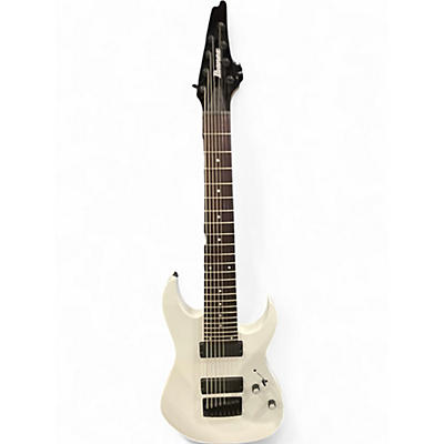 Used Ibanez RG8 8 String Alpine White Solid Body Electric Guitar