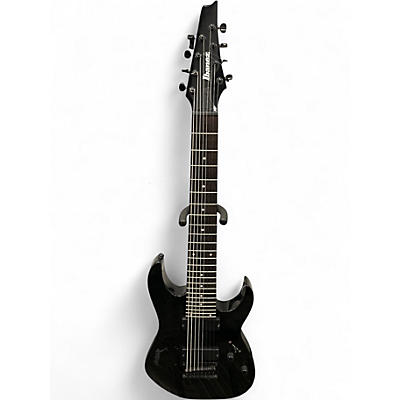 Used Ibanez RG8 8 String Black Solid Body Electric Guitar
