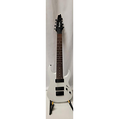 Ibanez Used Ibanez RG8 8 String White Solid Body Electric Guitar