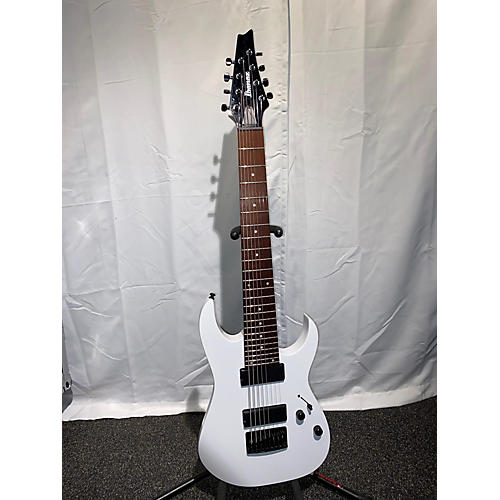 Ibanez Used Ibanez RG8 8 String White Solid Body Electric Guitar White