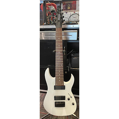 Ibanez Used Ibanez RG8 8 String White Solid Body Electric Guitar White