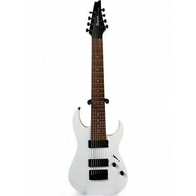 Ibanez Used Ibanez RG8 8 String White Solid Body Electric Guitar