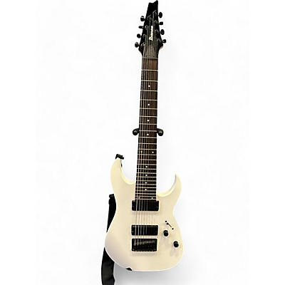 Ibanez Used Ibanez RG8 8 String White Solid Body Electric Guitar