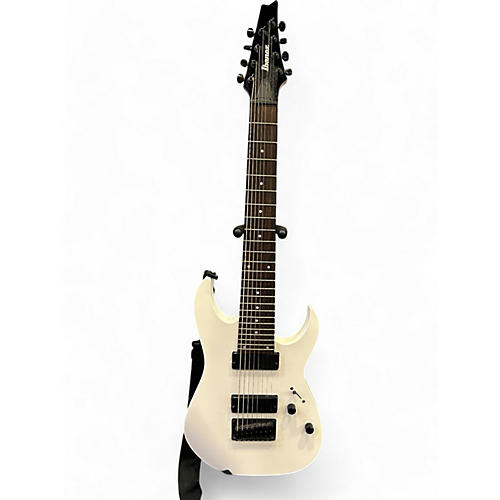 Ibanez Used Ibanez RG8 8 String White Solid Body Electric Guitar White