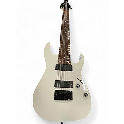 Used Ibanez RG8 8 String White Solid Body Electric Guitar