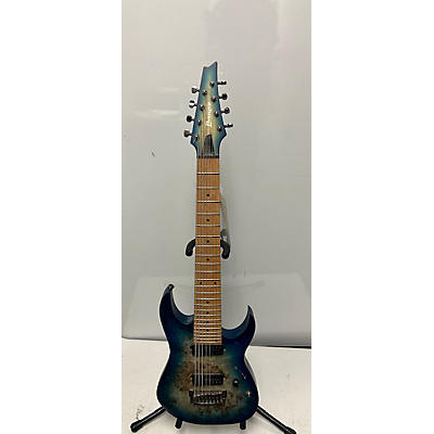 Ibanez Used Ibanez RG852 8 STRING Blue Solid Body Electric Guitar