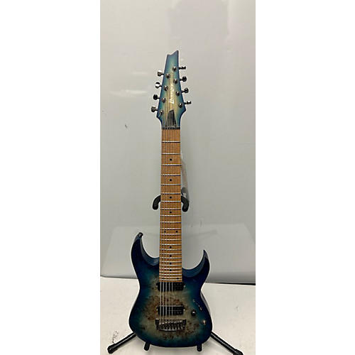 Ibanez Used Ibanez RG852 8 STRING Blue Solid Body Electric Guitar Blue