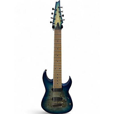 Used Ibanez RG852MPB Blue Burst Solid Body Electric Guitar