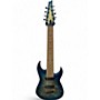 Used Ibanez RG852MPB Blue Burst Solid Body Electric Guitar Blue Burst