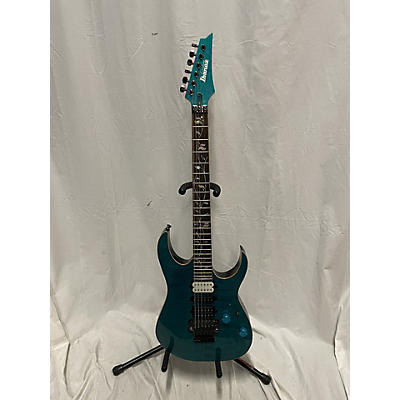 Ibanez Used Ibanez RG8570 J Custom Chrysocolla Solid Body Electric Guitar