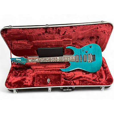 Used Ibanez RG8570Z CRA CHRYSOCOLLA  Solid Body Electric Guitar