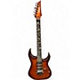 Used Ibanez RG8570Z J CUSTOM Brown Sunburst Solid Body Electric Guitar Brown Sunburst