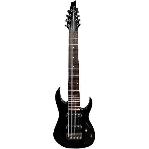 Ibanez Used Ibanez RG9 Black Solid Body Electric Guitar Black