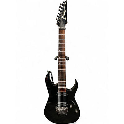 Used Ibanez RG927MZ PREMIUM 7 STRING Black Solid Body Electric Guitar