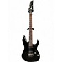 Used Ibanez RG927MZ PREMIUM 7 STRING Black Solid Body Electric Guitar Black