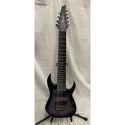 Ibanez Used Ibanez RG9PB RG Axe Design Lab 9-String Electric Guitar Purple Burst Baritone Guitars Purple Burst