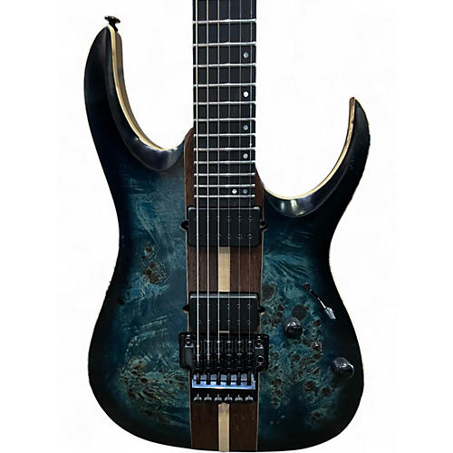 Used Ibanez RGA20P1PB Blue Burst Solid Body Electric Guitar Blue Burst