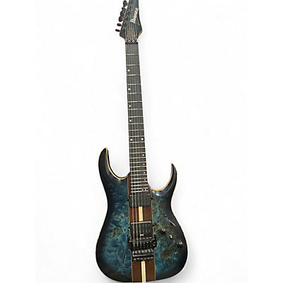 Used Ibanez RGA20P1PB COSMIC BLUE BURST LOW GLOSS Solid Body Electric Guitar
