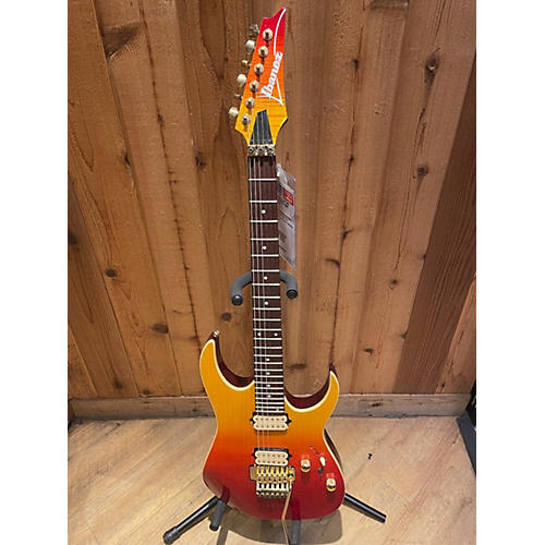 Ibanez Used Ibanez RGA420 Autumn Lead Gradation Solid Body Electric Guitar Autumn Lead Gradation