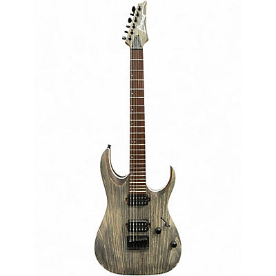 Used Ibanez RGA42AH Black Stained Solid Body Electric Guitar