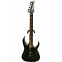 Used Ibanez RGA42EX Black Aurora Burst Matte Solid Body Electric Guitar Black Aurora Burst Matte