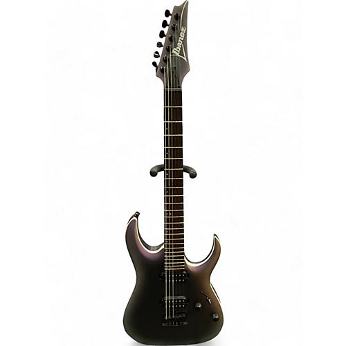 Ibanez Used Ibanez RGA42EX Black Aurora Burst Solid Body Electric Guitar Black Aurora Burst