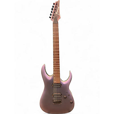 Used Ibanez RGA42EX Black Aurora Burst Solid Body Electric Guitar