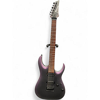 Used Ibanez RGA42EX TRANSPARENT PURPLE Solid Body Electric Guitar