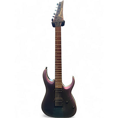 Used Ibanez RGA42EX Trans Purple Solid Body Electric Guitar