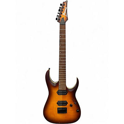 Used Ibanez RGA42FM 2 Color Sunburst Solid Body Electric Guitar