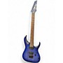 Used Ibanez RGA42FM Blue Solid Body Electric Guitar Blue