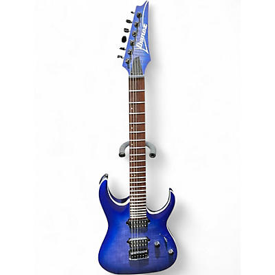 Used Ibanez RGA42FM Blue Solid Body Electric Guitar