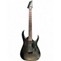 Used Ibanez RGA42FM Dark Green Solid Body Electric Guitar Dark Green
