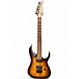 Used Ibanez RGA42FM Dragon Eye burst Solid Body Electric Guitar Dragon Eye burst
