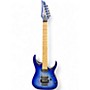 Used Ibanez RGA42FM FLAT BLUE Solid Body Electric Guitar FLAT BLUE