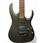 Used Ibanez RGA42FM TRANSPARENT GRAY FLAT Solid Body Electric Guitar TRANSPARENT GRAY FLAT