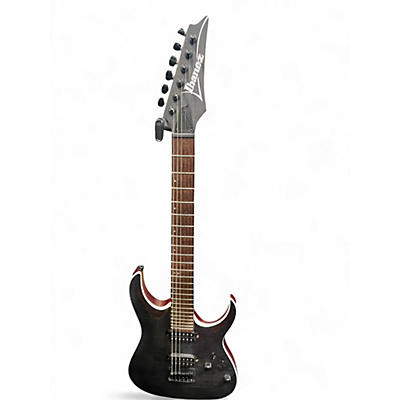 Used Ibanez RGA42FM Trans Gray Solid Body Electric Guitar