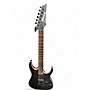 Used Ibanez RGA42FM Trans Gray Solid Body Electric Guitar Trans Gray